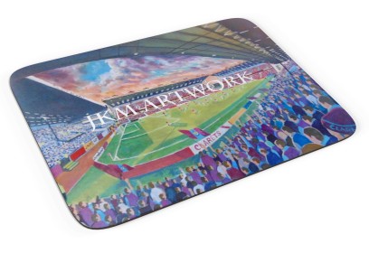 Turf Moor Stadium Fine Art Mouse Mat - Burnley FC